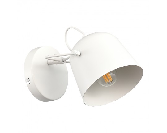 SLE1805-501-01 Светильник настенный Белый/Белый E27 1*40W
