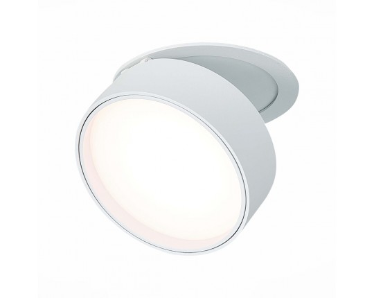 ST651.538.14 Встраиваемый поворотный светильник Белый LED 1*14W 3000K 1 100Lm Ra>90 120° IP20 D105xH