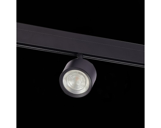 ST353.446.06 Магнитный трековый светильник Черный LED 1*6W 4000K 560Lm Ra>90 36° IP20 L120xW81xH138