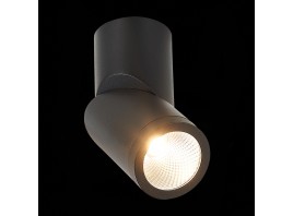 ST650.442.10 Светильник потолочный Черный LED 1*10W 4000K 800Lm Ra>90 38° IP44 D62xH151 165-265V