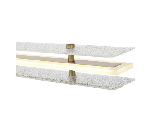 SL6245.223.01 Светильник подвесной ST-Luce золотистый/Прозрачный LED 1*30W 4000K