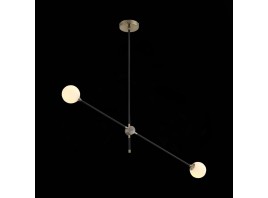 SL429.403.02 Светильник потолочный ST-Luce Черный, Золото/Белый G9 2*5W