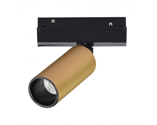 ST807.236.12 Магнитный трековый светильник Золотистый LED 1*12W 3000K 500Lm Ra>90 IP20 D50xH173 48VV