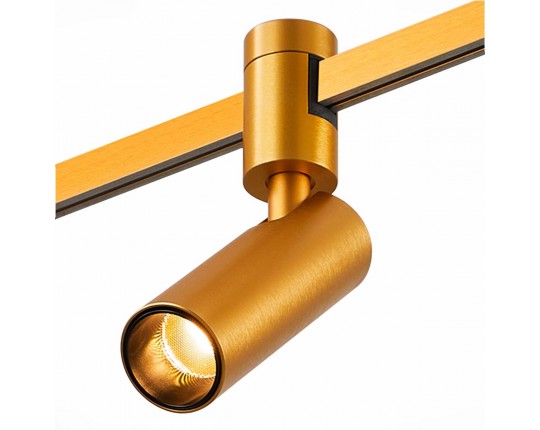 ST811.246.05 Магнитный трековый светильник FARM Золотистый LED 1*5W 4000K 350Lm Ra90 60 IP20 D35xH1