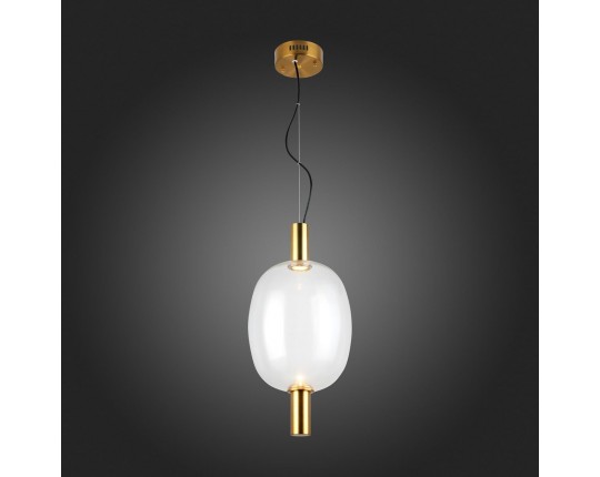 SL1582.313.01 Светильник подвесной ST-Luce Бронзовый/Прозрачный LED 1*7W 2700K