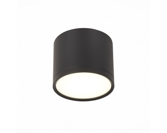 ST113.442.09 Светильник потолочный Черный LED 1*9W 4000K 702Lm Ra>90 120° IP20 D88xH75 170-240V
