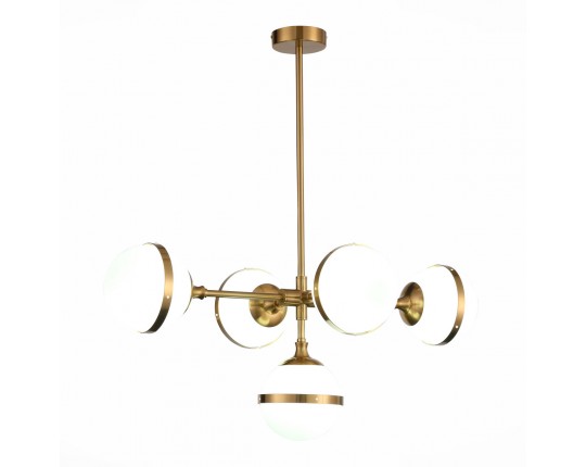 SL1157.303.05 Светильник потолочный ST-Luce Бронза/Белый E14 5*40W