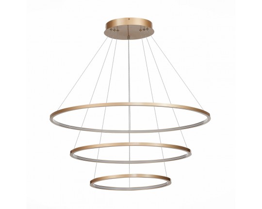 ST603.243.114 Светильник подвесной ST-Luce Золотистый/Белый LED 1*114W 4000K