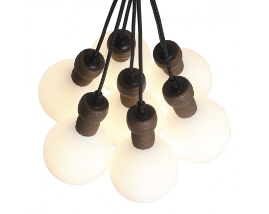 SL6226.403.07 Светильник подвесной ST-Luce Черный/Белый G9 7*5W 4000K