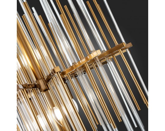 SL1628.303.08 Люстра подвесная ST-Luce Латунь/Прозрачный, Латунь E14 8*40W