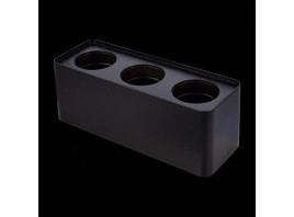 ST053.402.03 Накладной корпус для светодиодного модуля серии ST850, ST851 ST-Luce Черный