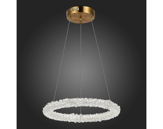 SL6110.203.01 Люстра подвесная ST-Luce Золотистый/Золотистый LED 1*25W 3000 - 6500K