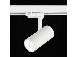 ST661.536.10 Св-к трек. Белый LED 1*10W 3000K 800Lm Ra>90 38° IP20 L130xW60xH195 165-265V