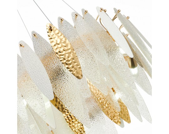 SL1224.203.08 Люстра подвесная ST-Luce Золотистый/Прозрачный, Белый E14 8*60W