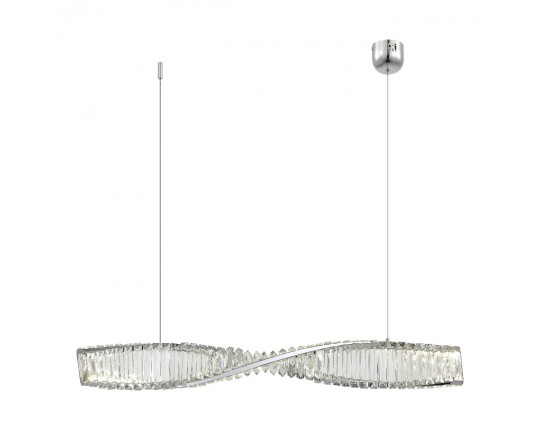 SL6205.113.01 Светильник подвесной ST-Luce Хром/Прозрачный LED 1*21W 4000K