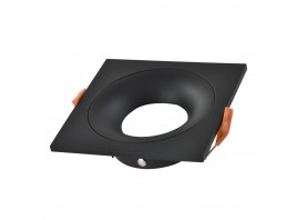 ST259.408.01 Св-к встр. Черный GU10 1*50W IP44 L100xW100xH40 -V Без ламп