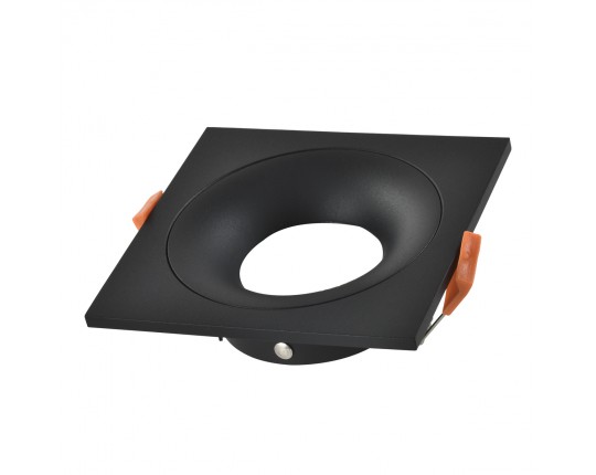 ST259.408.01 Св-к встр. Черный GU10 1*50W IP44 L100xW100xH40 -V Без ламп