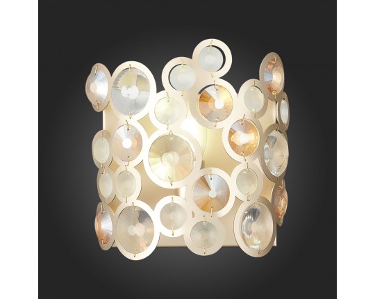 SL1172.201.01 Бра ST-Luce Золотистый/Золотистый, Прозрачный E14 1*60W