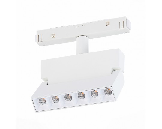 ST362.536.06 Магнитный трековый светильник белый LED 1*6W 3000K 532Lm Ra>80 36° IP20 L120xW22xH134 4
