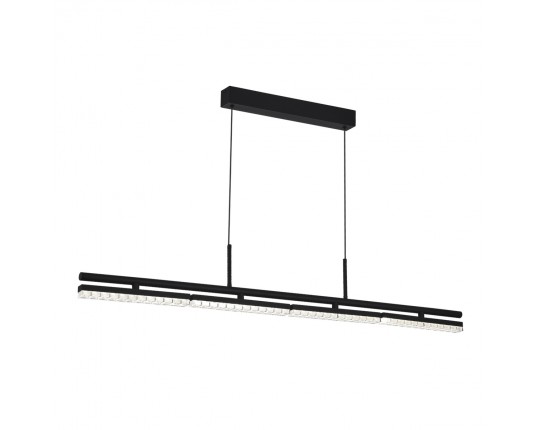 SL1018.403.04 Светильник подвесной ST-Luce черный/прозрачный LED 1*32W 4000K