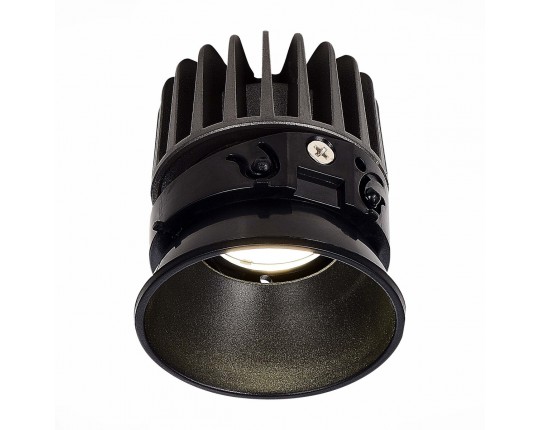 ST851.448.12 Светодиодный модуль Черный LED 1*2W 4000K 960Lm Ra90 36° IP20 D69xH85 220-240V(глянец)