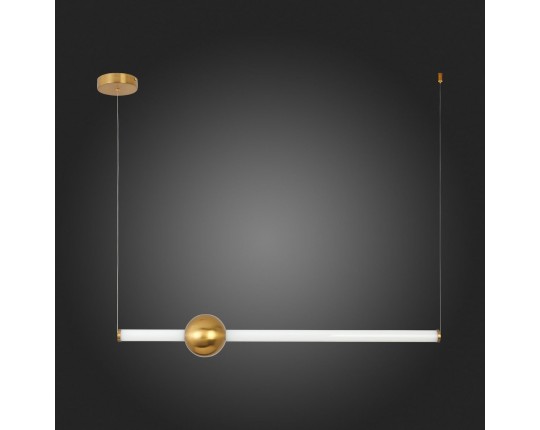 SL1222.203.01 Светильник подвесной ST-Luce Золотистый/Золотистый, Белый LED 1*18W 4000K