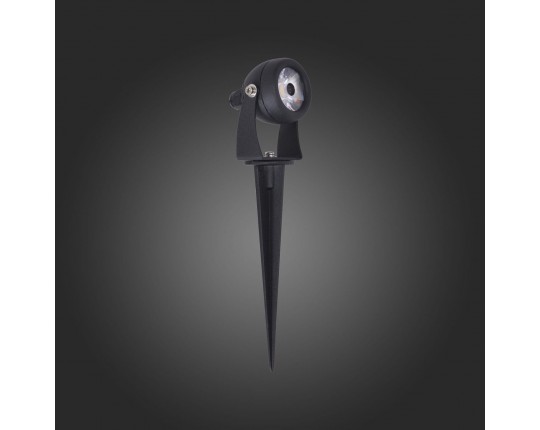 SL098.405.01 Светильник уличный наземный ST-Luce Черный/Прозрачный LED 1*5W 4000K