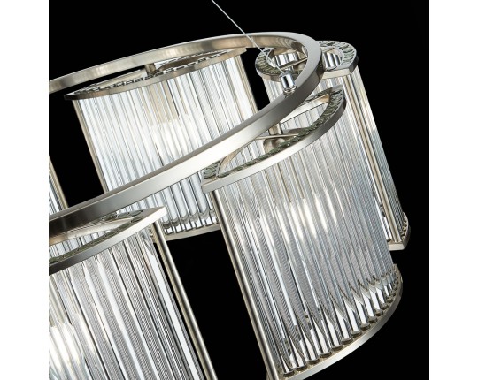 SL1627.103.07 Люстра подвесная ST-Luce Хром/Прозрачный E14 7*40W