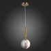 SLE1096-203-01 Подвес Матовое золото/Белый, Дымчатый G9 LED 1*5W