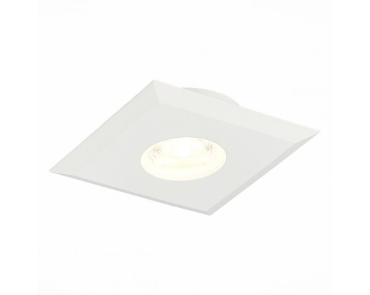 ST204.508.01 Св-к встр. Белый GU10 1*50W  L94xW94xH25 220V Без ламп