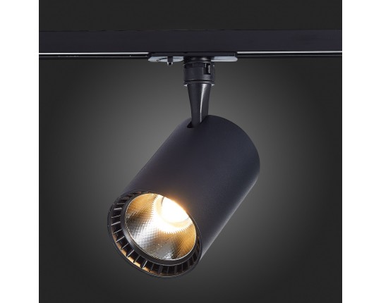 ST351.436.15.36 Св-к трек. Черный LED 1*15W 3000K 1 350Lm Ra≥90 36° IP20 L118xW78xH174 100-240V