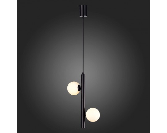SL1185.403.02 Подвес ST-Luce Черный/Белый G9 LED 2*5W