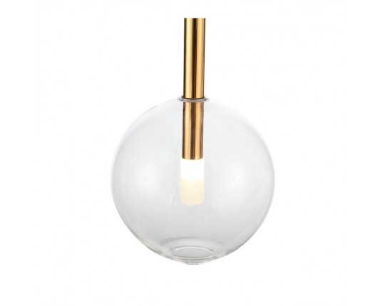 SL1054.203.01 Светильник подвесной ST-Luce Золотистый/Прозрачный G9 1*5W