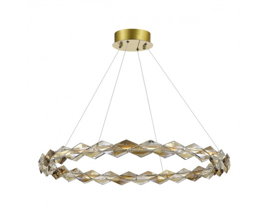SL6009.213.01 Люстра подвесная ST-Luce Золотой/Прозрачный,Янтарный LED 1*30W 3000K