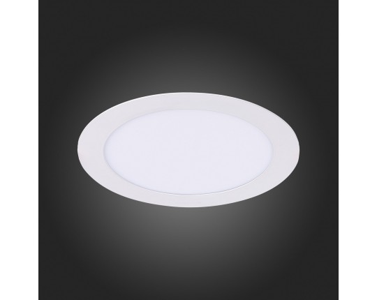ST209.538.12 Св-к встр. Белый LED 1*12W 3000K 816Lm Ra80 110° IP20 D170xH8 90-265V