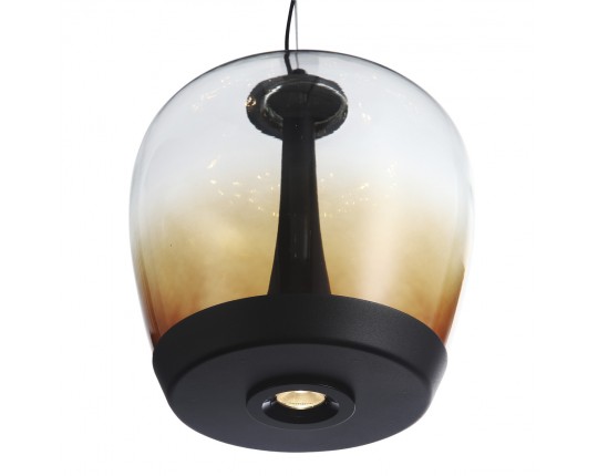 SL6014.413.01 Светильник подвесной ST-Luce Черный/Коричневый, Черный LED 1*17W 3000K