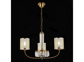 SLE1119-303-03 Светильник подвесной Латунь/Шампань E14 3*40W