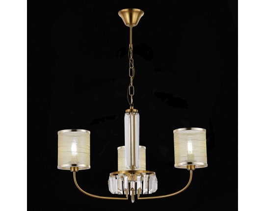 SLE1119-303-03 Светильник подвесной Латунь/Шампань E14 3*40W