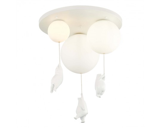 SLE115402-03 Светильник потолочный Белый/Белый E27/G9 3*160W