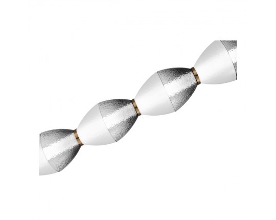 SL6130.403.24 Светильник подвесной ST-Luce Черный/Белый, Дымчатый LED 1*28W 3000K