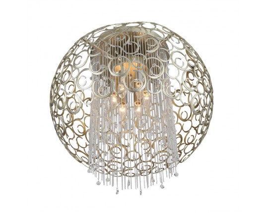 SL1101.202.06 Люстра потолочная ST-Luce Шампань/Шампань, Прозрачный E14 6*40W