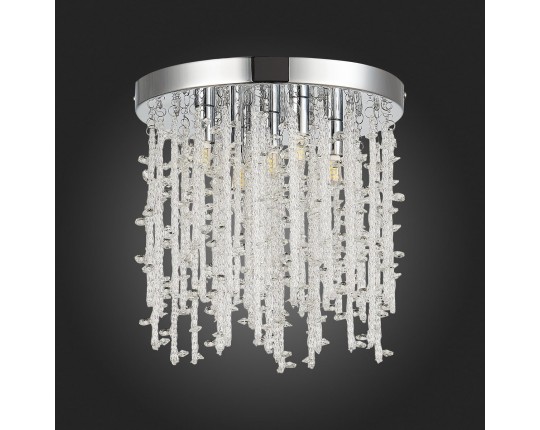 SLE103302-05 Светильник потолочный Хром/Прозрачный G9 LED 5*3W