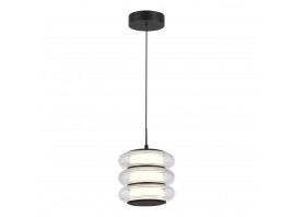 SL6239.403.03 Светильник подвесной ST-Luce черный/прозрачный LED 1*16W 3000K