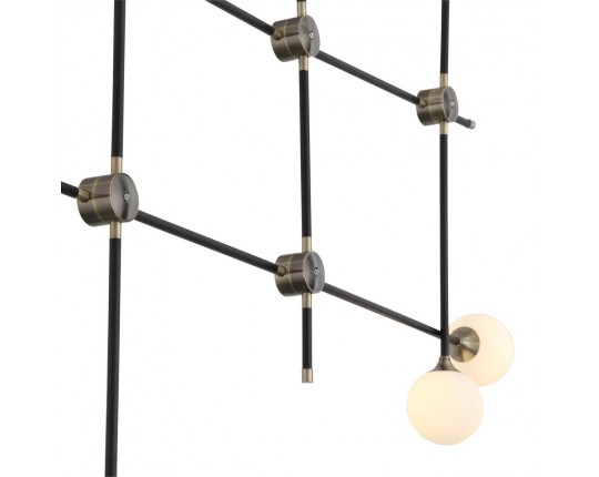 SL429.403.06 Светильник потолочный ST-Luce Черный, Золото/Белый G9 6*5W