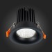 ST703.448.10 Св-к встр. Черный LED 1*10W 4000K 900Lm Ra>90 38° IP20 D85xH75 170-240V