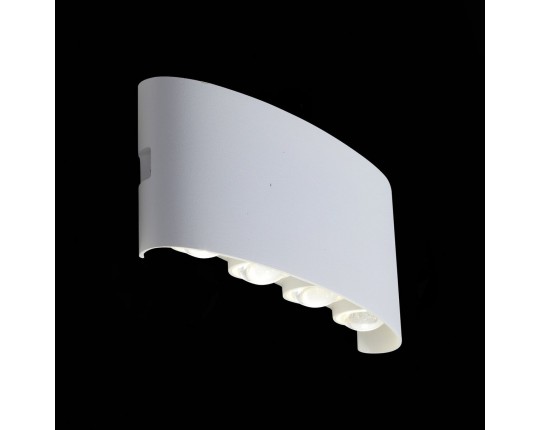 SL089.501.08 Светильник уличный настенный ST-Luce Белый кварцевый LED 8*1W 4000K