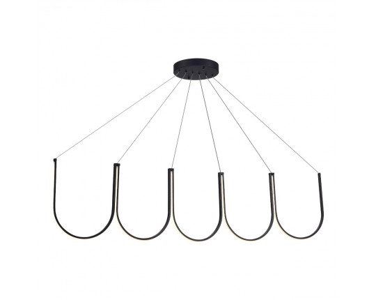 SL6202.413.01 Светильник подвесной ST-Luce Черный LED 1*68W 3000K