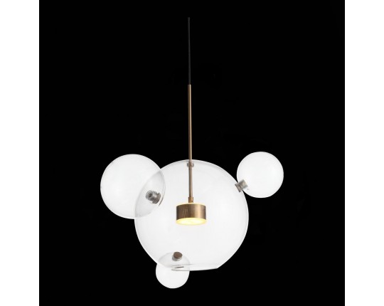 SL1133.203.01 Светильник подвесной ST-Luce Латунь/Прозрачный LED 1*14W 3000K