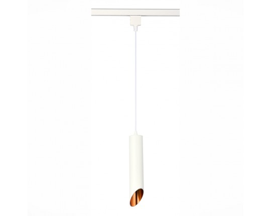 ST152.506.01 Светильник трековый Белый GU10 1*50W IP20 D60xH300 220V Без ламп