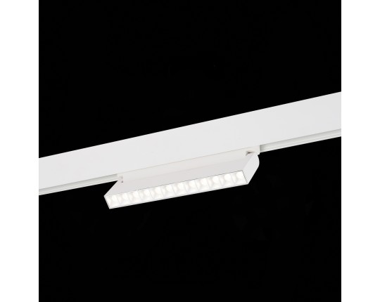 ST364.546.12 Магнитный трековый светильник белый LED 1*12W 4000K 1 009Lm Ra>80 36° IP20 L219xW22xH10